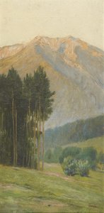 Matin sous Pecon - Anton Gvajc
